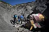 Redningsarbeidere ved vrakrestene av Germanwings-flyet som styrtet i de franske Alpene.