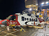 Helikopteret som havarerte kvelden onsdag 28. februar i 2024.
