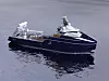 Dypt og kaldt: VARD 2 06 - Offshore Construction and Anchor Handling vessel for Rem Offshore - er klar for operasjoner i arktiske strøk med isklasse 1-B og kran for arbeider ned til 3000 meter.