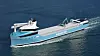 Skipsdesigneren Multi Maritime i Førde ser for seg at fremtidens fôrbåt med hydrogen nullutslipps energiløsning ser slik ut. Illustrasjonen er en del av prosjektet HyAqua.