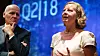 Berit Svendsen slutter som administrerende direktør i Telenor. Her sammen med konsernsjef Sigve Brekke.