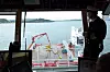 Kaptein på brua: Ankerhåndteringsoperasjonen ble stødig ledet av kaptein Bjørn Hjelvik fra Solstad Farstad-rederiet som opererer det 11 år gamle ankerhåndteringsskipet.