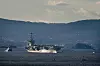 At USS Harry S. Truman trener langs kysten vår, handler i stor grad om å projisere makt. Her er det på vei inn til Oslo.