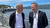 Statsminister Jonas Gahr Støre og samferdselsminister Jon-Ivar Nygård. Foto: Kjell Brataas/SD