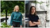 Silje Skyttern er leder i Nito-studentene, Rebekka Lie er leder i Tekna Student.