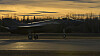 Testflyet AF-2 lander på Eielson Air Force Base i Alaska 12. oktober i forbindelse med bremseskjermtesting på islagt rullebane.