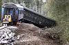 Skinnegangen mellom svenskegrensen og Oslo er av varierende kvalitet. I 2010 sporet et SJ-tog på vei fra Oslo til Stockholm av ved Skotterud stasjon. To vogner havnet utenfor skinnene, og flere titalls passasjerer har blitt sendt til sykehus. FOTO: ESPEN BRAATA / VG .