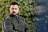 – Et dronefylt luftrom egner seg ikke for sivil luftfart, sier Ukrainas president Volodymyr Zelenskyj.