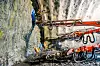 Deler av de over 200 kilometerne med tunnel er boret og sprengt på konvensjonelt vis. Her fra en tilførselstunnel på østerriksk side. Foto: Brenner Basistunnel/BBT-SE