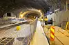 Mot slutten av 2016 skal den nye stasjonshallen i Holmestrand være en stor lys tunnelhall med skifergulv og hvite betongvegger.