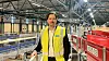 Pressesjef Haakon Nikolai Olsen i Postnord sier levering av pakker kan bli forsinket på grunn av snømengdene. Foto: Postnord Foto: Postnord