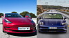 porsche tesla