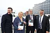 Regjeringen viste styrke da Handlingsplan for grønn skipsfart ble lagt fram 20. juni: Utviklingsminister Dag-Inge Ulstein, statsminister Erna Solberg, klima- og miljøminister Ola Elvestuen og olje- og energiminister Kjell-Børge Freiberg. Foto: Tore Stensvold