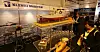 Kleven Maritime stilte ut flotte modeller av blant annet kystvaktskipet W 340, som er i den nye serien.