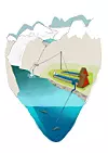 De landbaserte tankene blir fylt opp med sjøvann fra 100 meters dyp fra Sognefjorden. Vannet holder en temperatur på 8-10 grader hele året og gjenskaper miljøet villkveiten vokser opp i.
