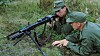 Offiserer med MG-3 rundt 1970, altså rett etter at maskingeværet ble innført i Forsvaret. Nå skal det kjøpes inn nye og lettere maskingevær i samme kaliber.