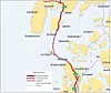 E39 Rogfast vil når den er ferdig, være verdens lengste og dypeste undersjøiske veitunnel på 26,7 kilometer. Illustrasjon: Statens vegvesen