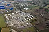 Industripark: I industriparken Kalundborg Symbiosis ligger flere store industribedrifter tett på hverandre. Derfor har det vært kostnadseffektivt å samarbeide om ressursutnyttelse. Foto: Arnold Mikkelsen