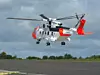 SAR Queen NOR01 med halenummer 0262 drar fra Yeovil i Storbritannia 6. juni 2025 for å fly til Sola flystasjon. Foto: Leonardo Helicopters