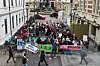 Demonstranter har på nytt samlet seg utenfor Equinors Høstkonferanse på Det Norske Teater. De krever at selskapet skrinlegger sitt britiske oljefelt, Rosebank.