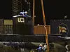 Kriminalteknikere har undersøkt ubåten UC3 Nautilus etter at den ble hevet utenfor Dragør og fraktet til Frihavnen i København natt til søndag.