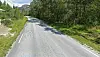 Fylkesvei 468 rett nord for Tonstad i Sirdal i Agder.
